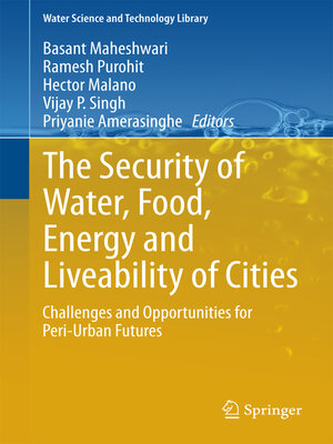cover image of The Security of Water, Food, Energy and Liveability of Cities